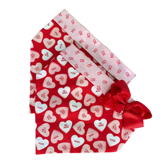 Conversation Hearts, Red