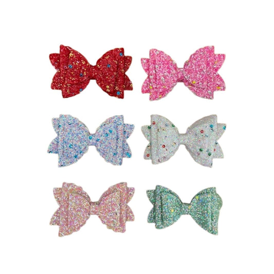 Glitter Dog Bows