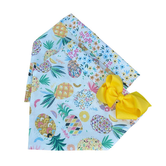 Pineapples & Flowers