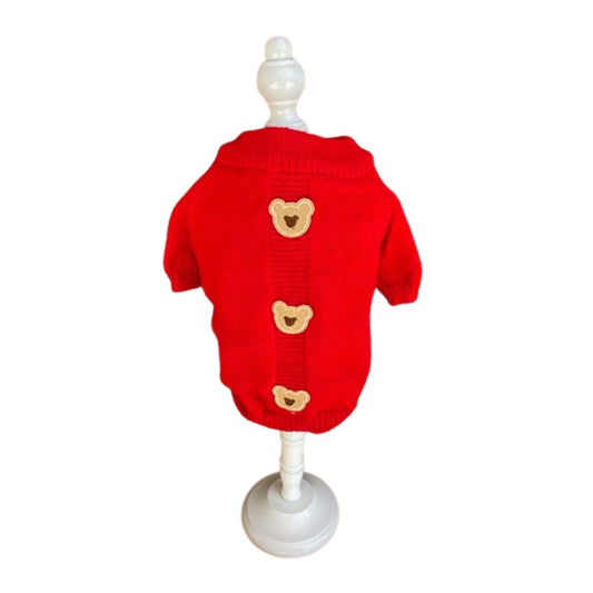 Red Bear Sweater