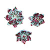 Cottage Roses, Aqua
