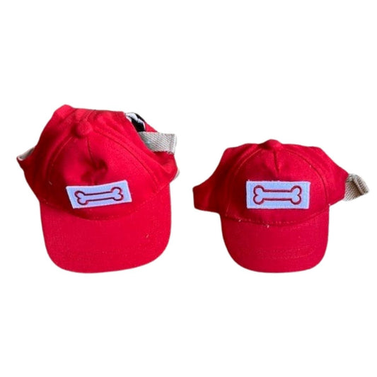 Dog Baseball Hat, Red Bone