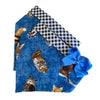Forest Animals on Royal Blue