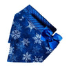 Large Royal Blue Snowflakes