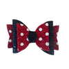 Black & Red Glitter Clip