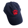 Paw Print Hat, Navy