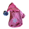 Pink Velour Hoodie