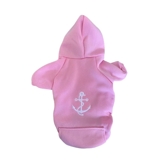 Pink Anchor Hoodie