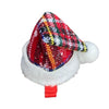 Plaid Santa Hat