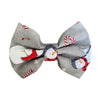 Snowmen on Grey