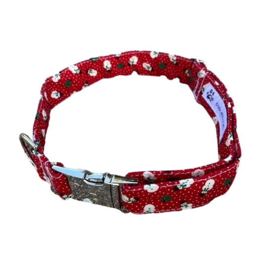 Red Snowman Collar