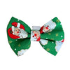 Waving Santa, Green