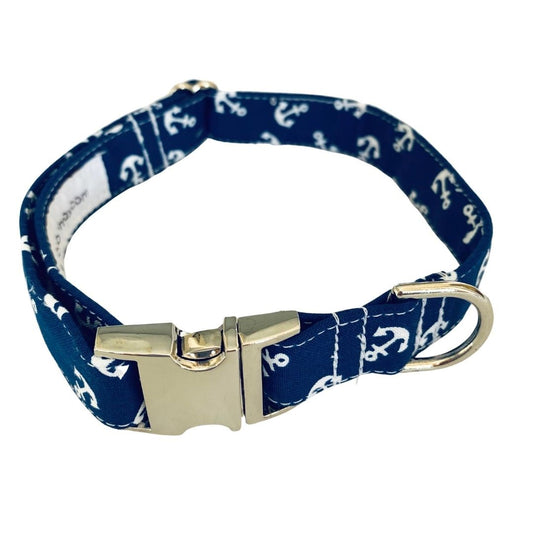 Navy Anchor Collar