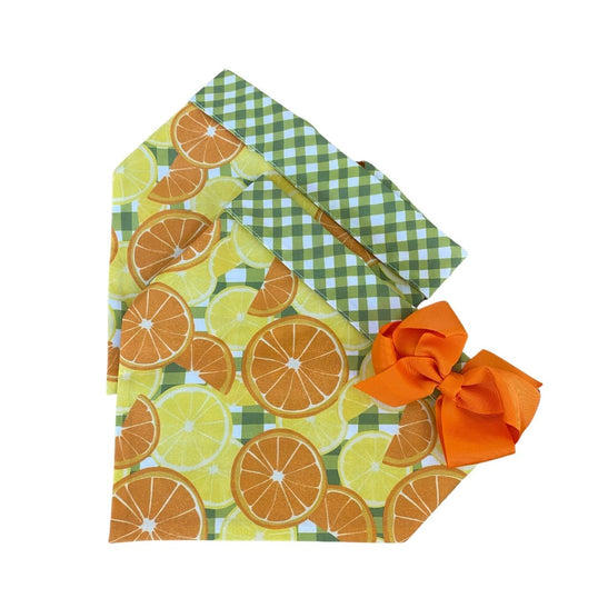 Citrus on Gingham