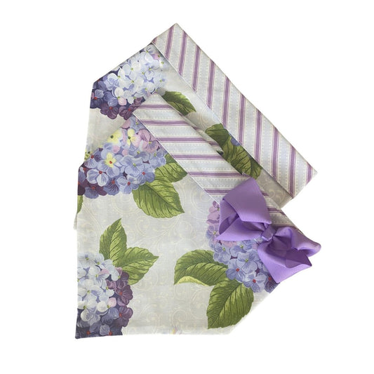 Hydrangeas & Stripes