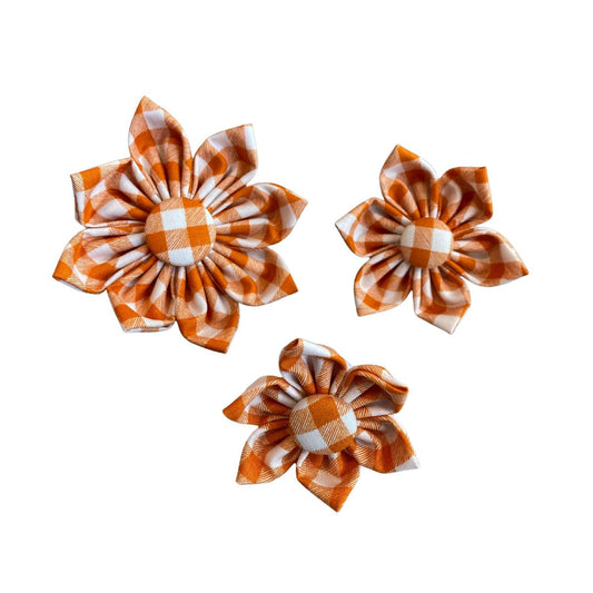 Orange Gingham