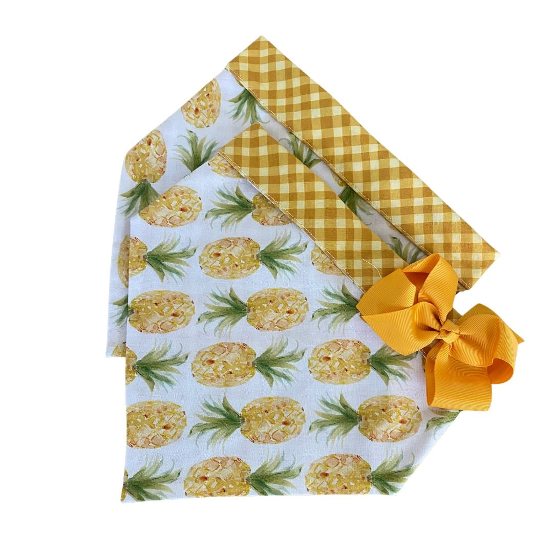 Pineapples & Gingham