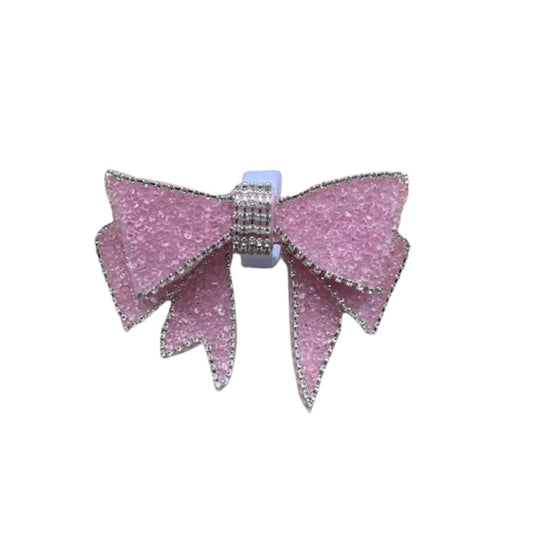 Pink Glitter Bowtie