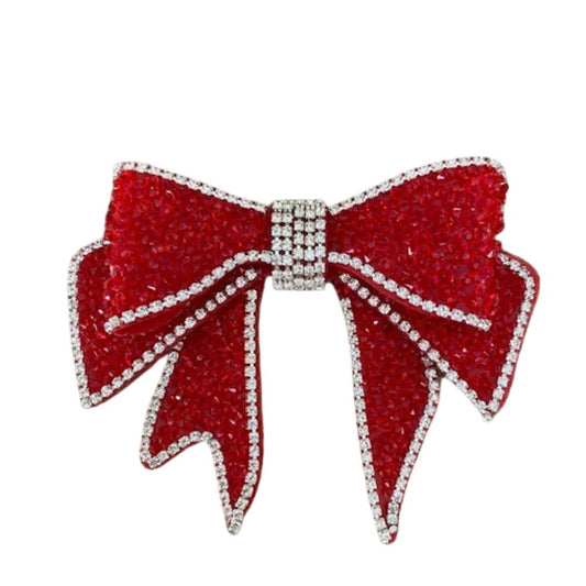 Red Glitter Bowtie