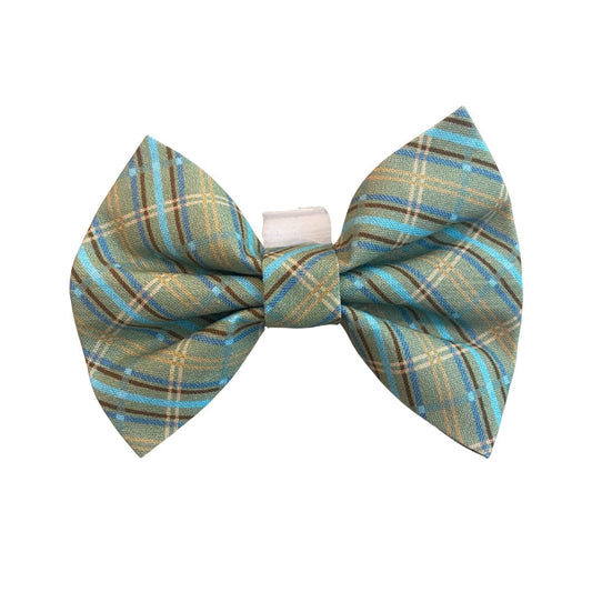 Sage & Aqua Plaid
