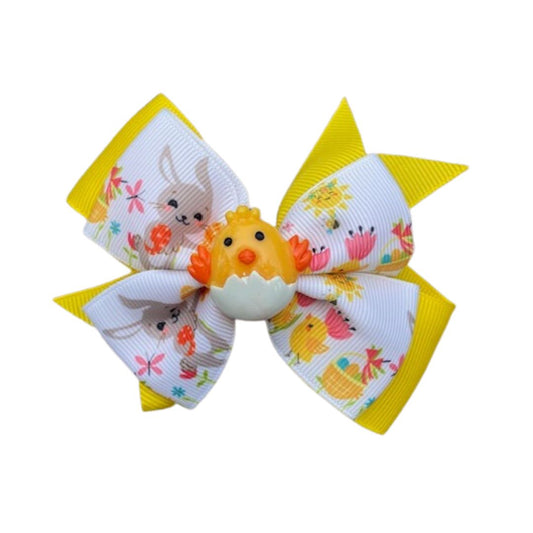 Yellow Chick Bow