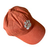 Paw Print Hat, Burnt Orange