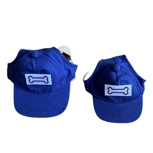 Dog Baseball Hat, Blue Bone