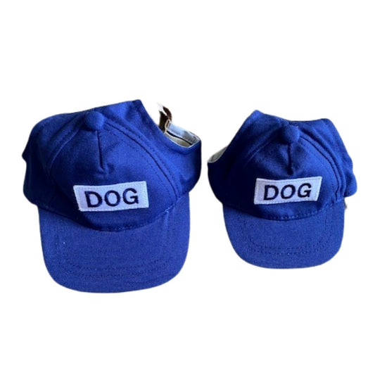 Dog Baseball Hat, Blue Dog