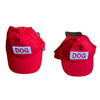 Dog Baseball Hat, Red Dog