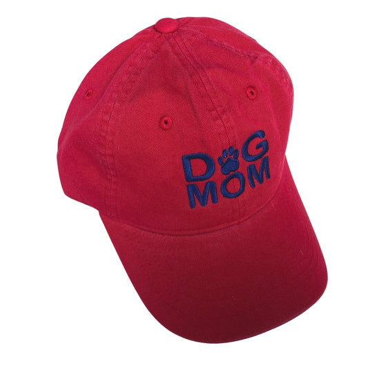 Dog Mom Hat, Red