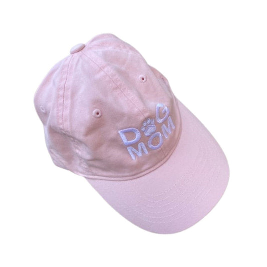 Dog Mom Hat, Pale Pink