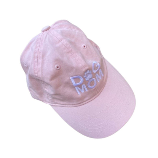 Dog Mom Hat, Pale Pink