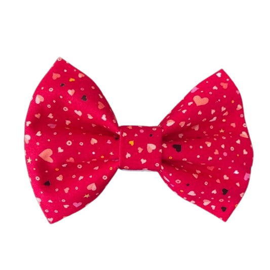 Hot Pink Confetti Hearts