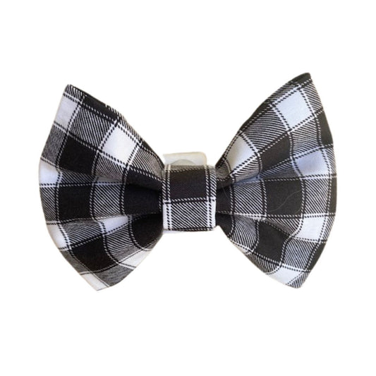 Large Black Gingham