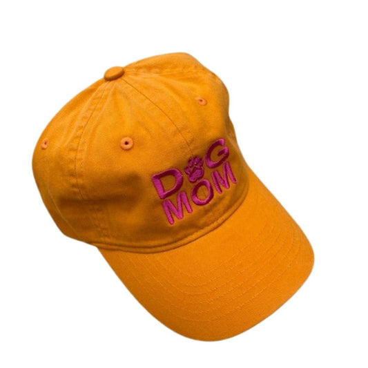 Dog Mom Hat, Orange