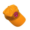 Paw Print Hat, Orange