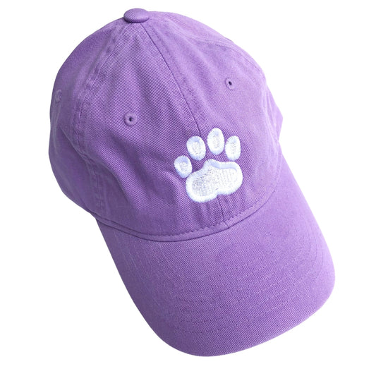 Paw Print Hat, Lavender