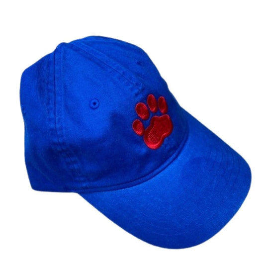 Paw Print Hat, Royal