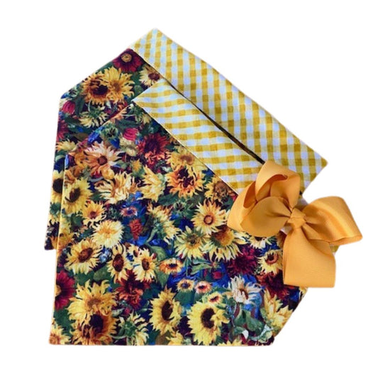 Rust & Yellow Sunflowers