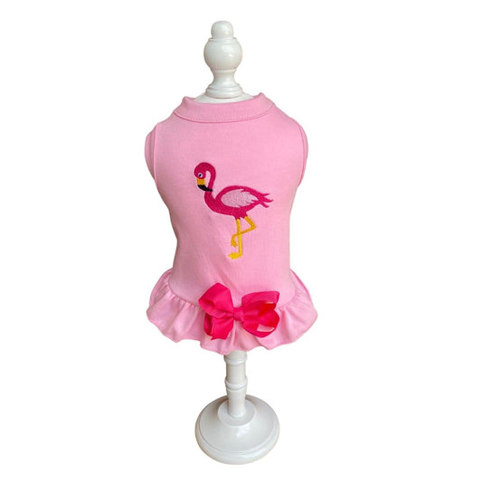 Flamingo T-Shirt Dress