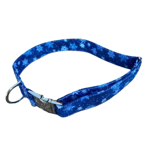 Blue Snowflake Collar